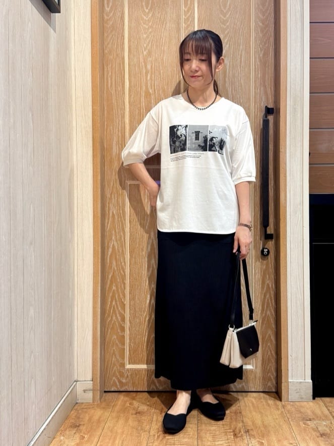 KAORIさんの「SHOO･LA･RUE｜【S-LL】寒暖差のある時期に 大人上品なシアーブルゾン」を使ったコーディネート