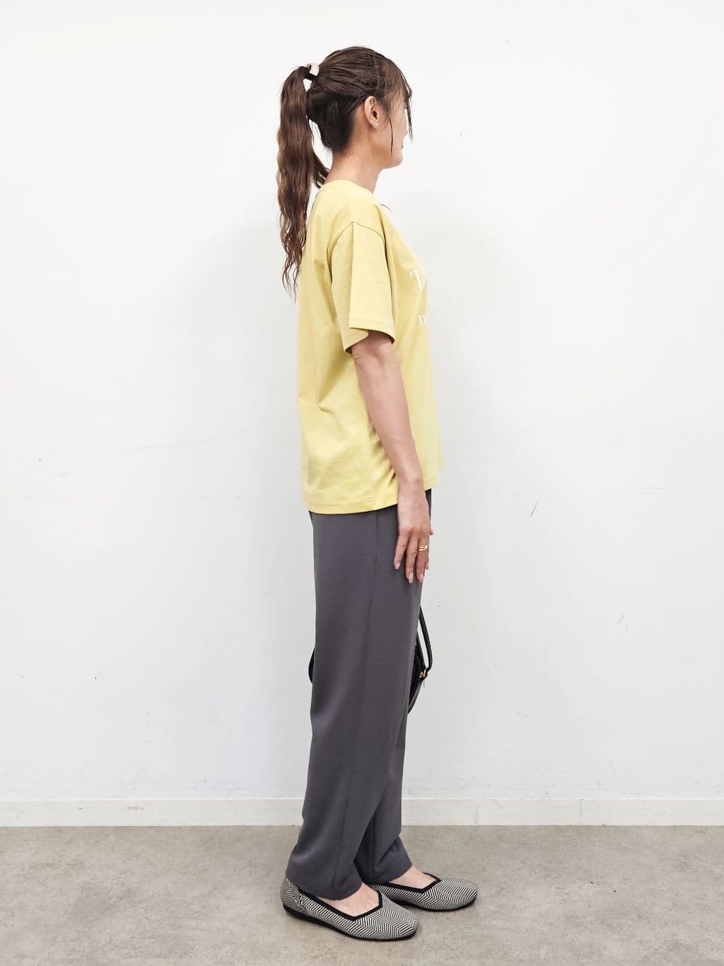 ゆゆさんの「SHOO･LA･RUE｜【S-LL/ひんやり/UV】選べる6柄でそれぞれ欲しくなる プリントTシャツ」を使ったコーディネート