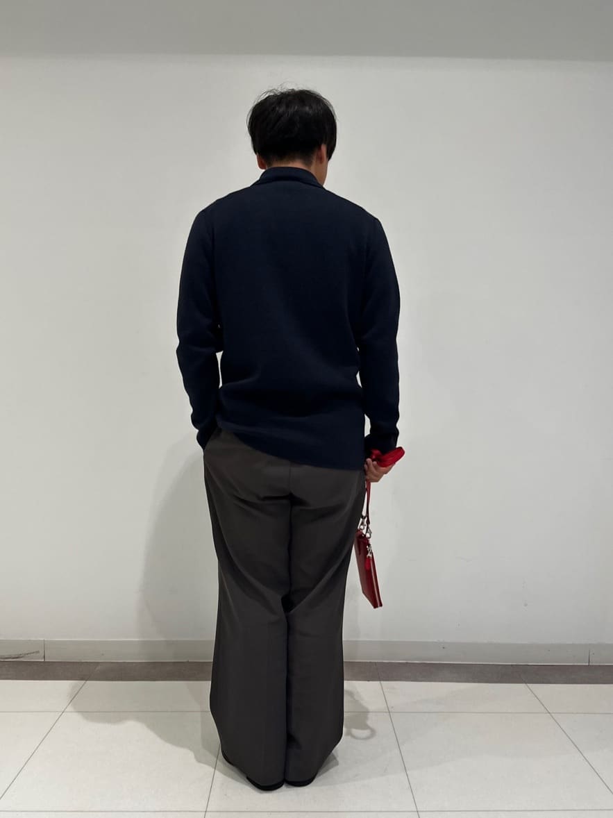 MATSUBARAさんの「DRESSTERIOR｜ダブルブレスト ニットジャケット」を使ったコーディネート