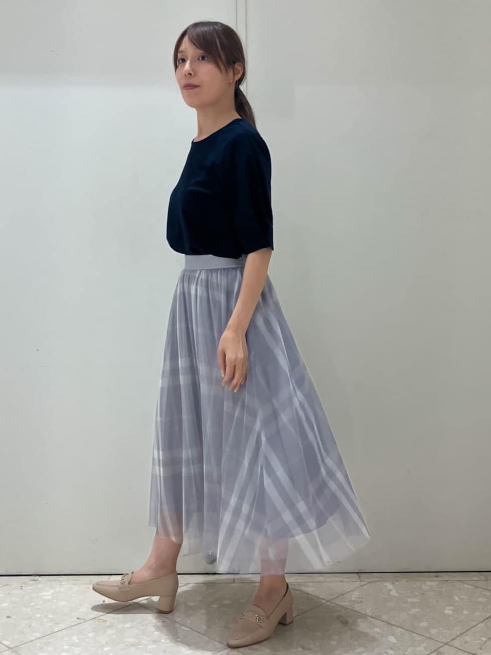  Maruさんの「OPAQUE.CLIP｜パフスリーブトップス【洗濯機洗い可】」を使ったコーディネート