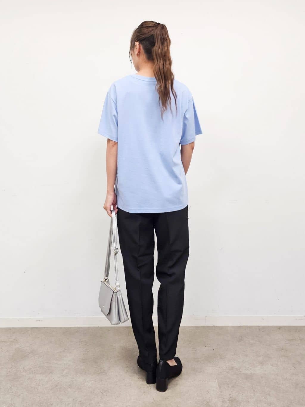 ゆゆさんの「SHOO･LA･RUE｜【S-LL/ひんやり/UV】選べる6柄でそれぞれ欲しくなる プリントTシャツ」を使ったコーディネート