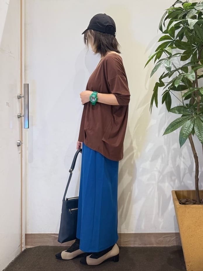 misakiさんの「SHOO･LA･RUE｜【7分袖】裾タックデザインカットソー」を使ったコーディネート