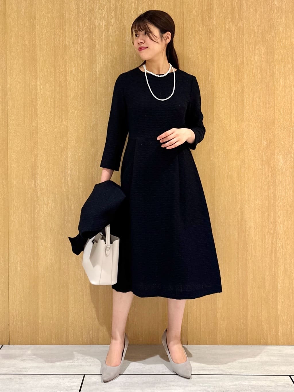 nanaさんの「UNTITLED｜【セットアップ可/フォーマル】ツイードジャケット」を使ったコーディネート