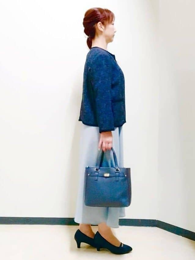 花さんの「Reflect｜【吸水速乾／防しわ】シルキープリーツワンピース」を使ったコーディネート