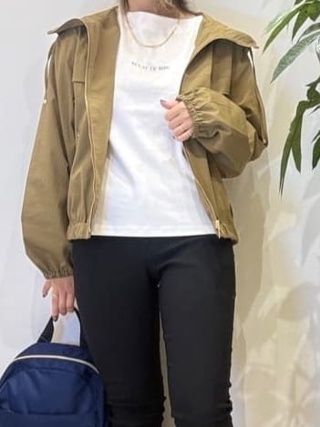 misakiさんの「SHOO･LA･RUE｜【S-LL】美しく見せる ボートネックロンT」を使ったコーディネート