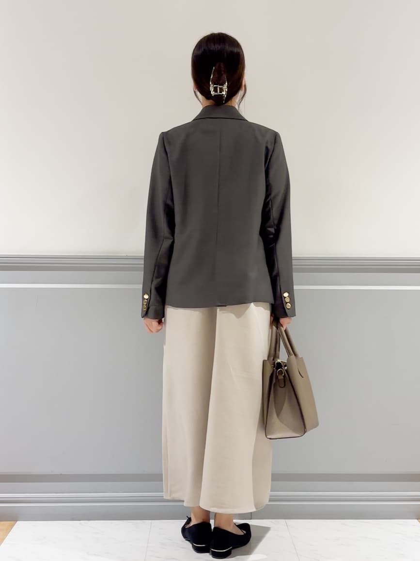 chihaさんの「grove｜【カセット服】ダブルブレストテーラードジャケット」を使ったコーディネート