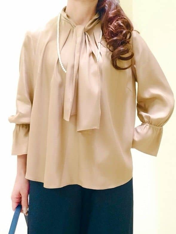 花さんの「Reflect｜【ウエスト総ゴム／セットアップ／単品使いOK◎】ベスト＋ストレートパンツセット」を使ったコーディネート