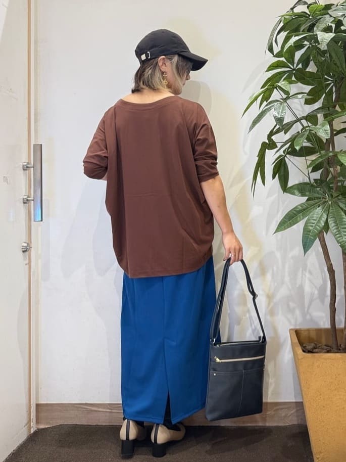 misakiさんの「SHOO･LA･RUE｜【7分袖】裾タックデザインカットソー」を使ったコーディネート