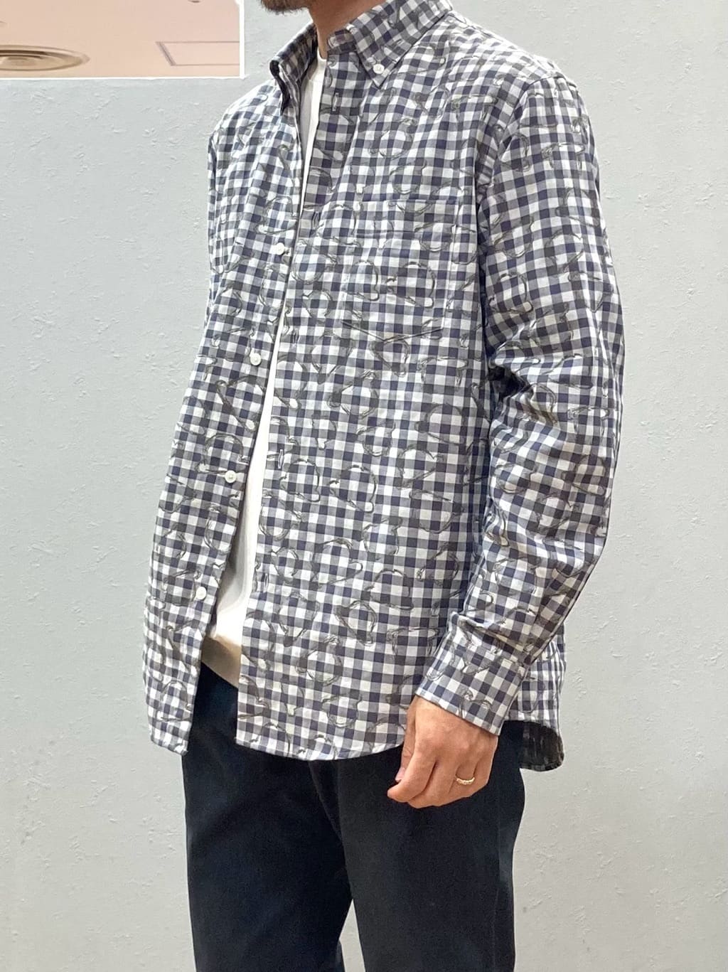 シュンさんの「TAKEO KIKUCHI｜チェックボーラーガーゼシャツ」を使ったコーディネート