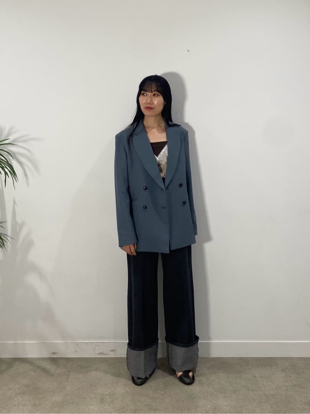 rinaさんの「INDIVI｜キャミセットカットソー」を使ったコーディネート