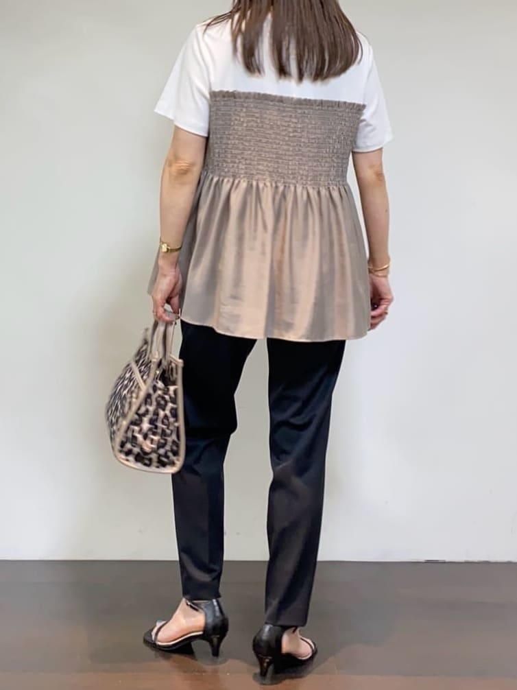 tomoさんの「UNTITLED｜コットンキャミソール」を使ったコーディネート