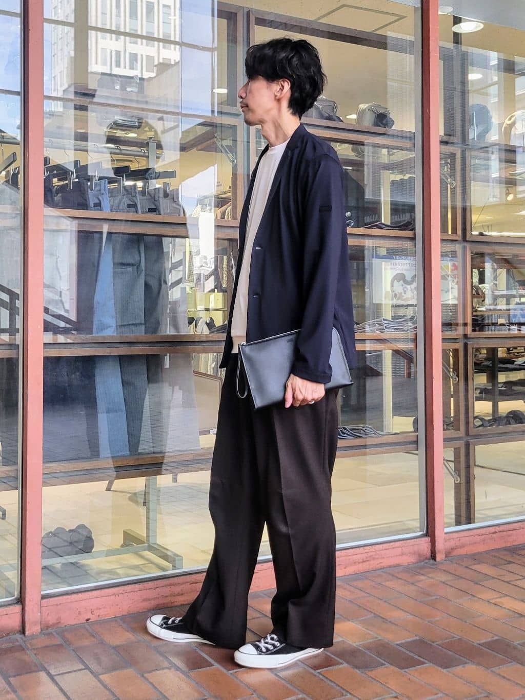 piroyaさんの「TAKEO KIKUCHI｜リラックス カーディガン ジャケット」を使ったコーディネート