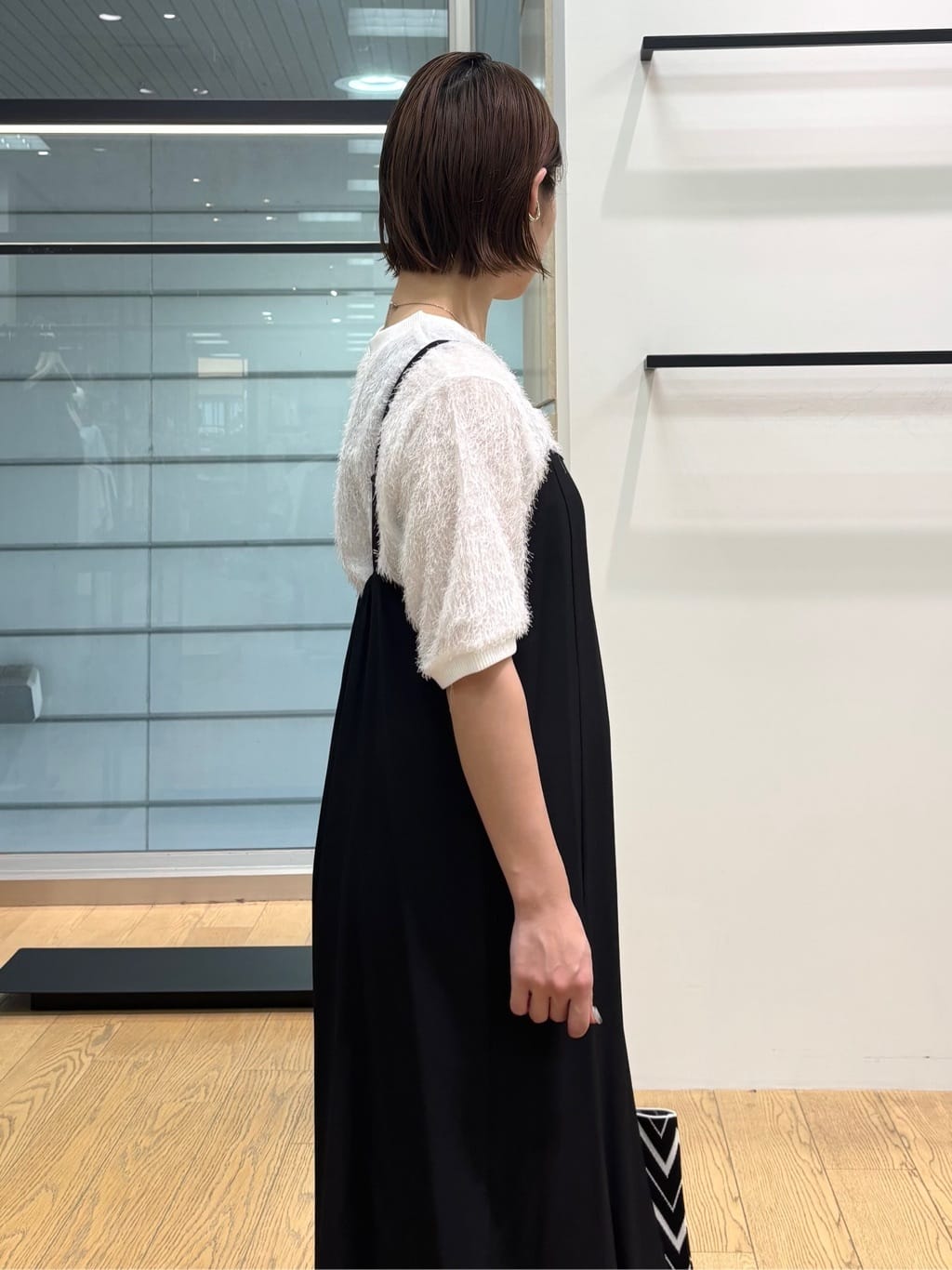 asamiさんの「INDIVI｜ヘアリージャカードトップス」を使ったコーディネート