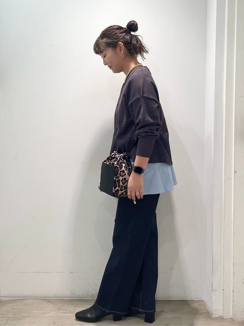 sumicaさんの「OPAQUE.CLIP｜《ツインセット》リラクシーサイドスリットニット&times;ドッキングタンク【洗濯機洗い可】」を使ったコーディネート