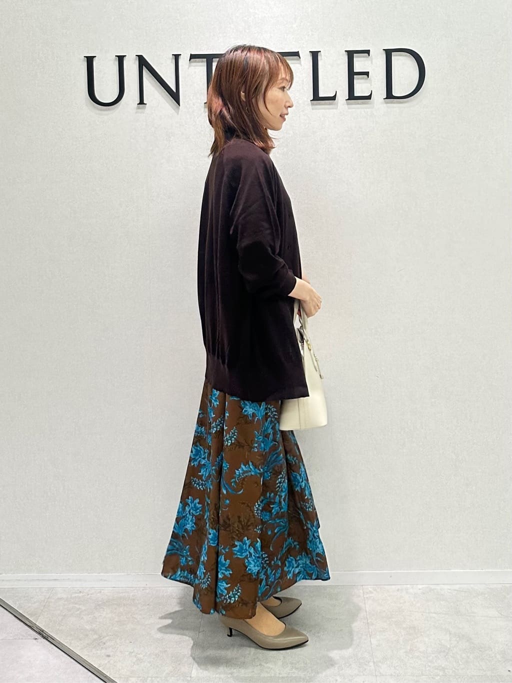 Miwaさんの「UNTITLED｜【アンサンブル可/六分袖/洗える】ウールシルクニット」を使ったコーディネート