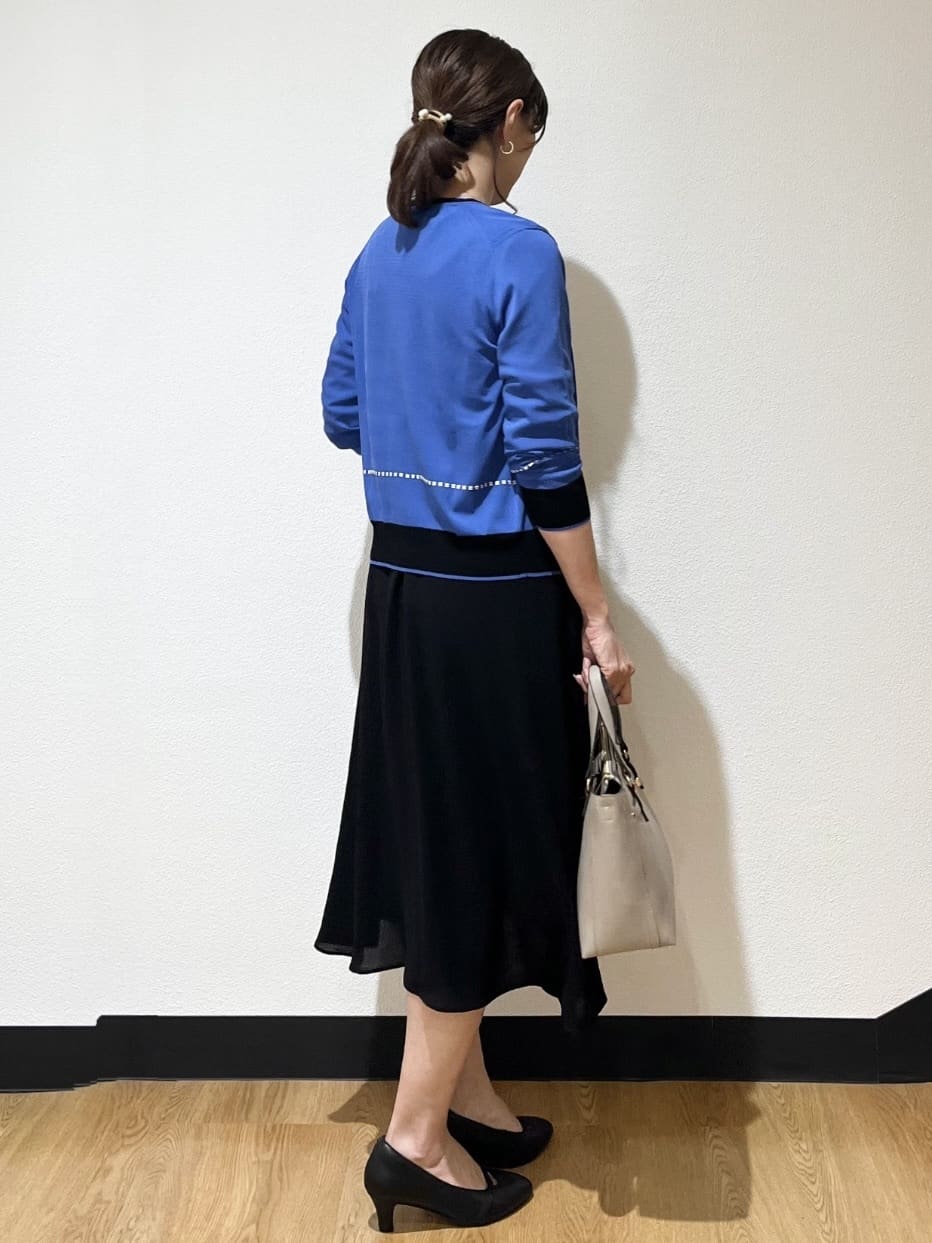 ayaさんの「Reflect｜Y字シルエット淡水パールネックレス」を使ったコーディネート