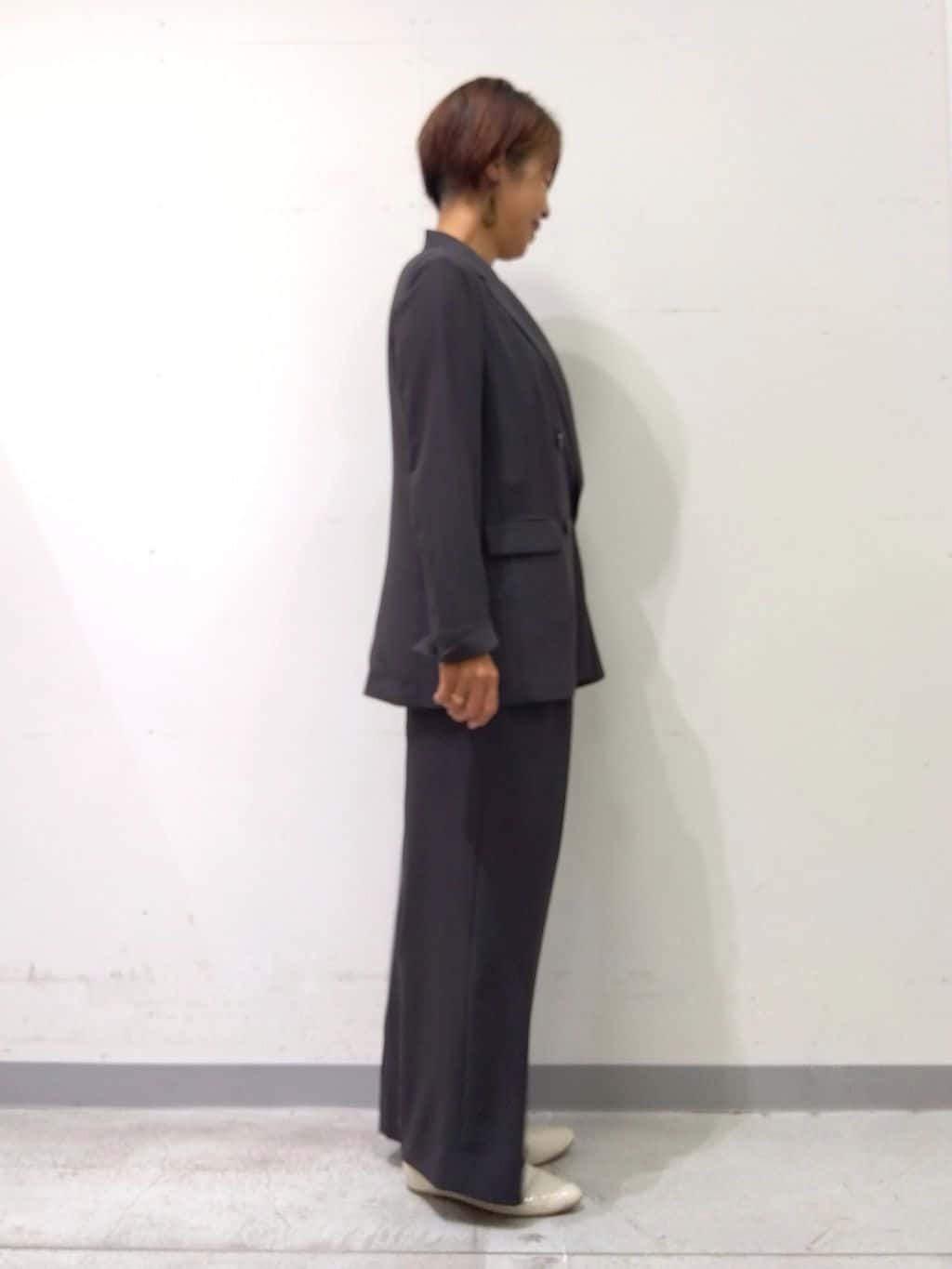 Kさんの「INDIVI｜【軽く羽織れる！】ダブルジャケット」を使ったコーディネート