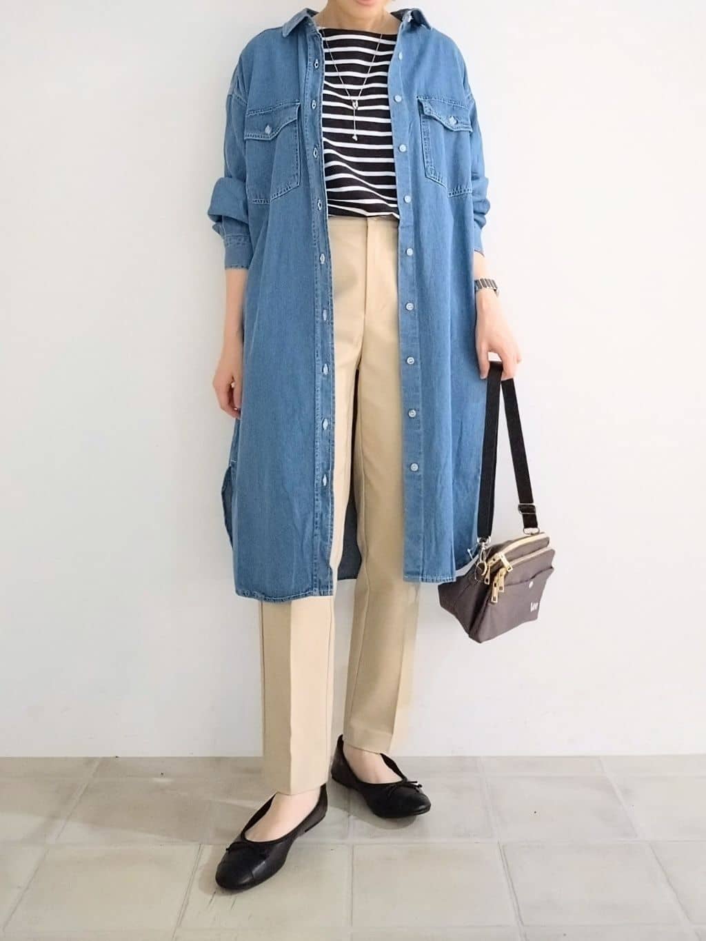 miomioさんの「SHOO･LA･RUE｜【洗濯機可/S-3L/美脚シルエット】通勤・セレモニーにも　きちんと見えする ソフトスティックパンツ」を使ったコーディネート