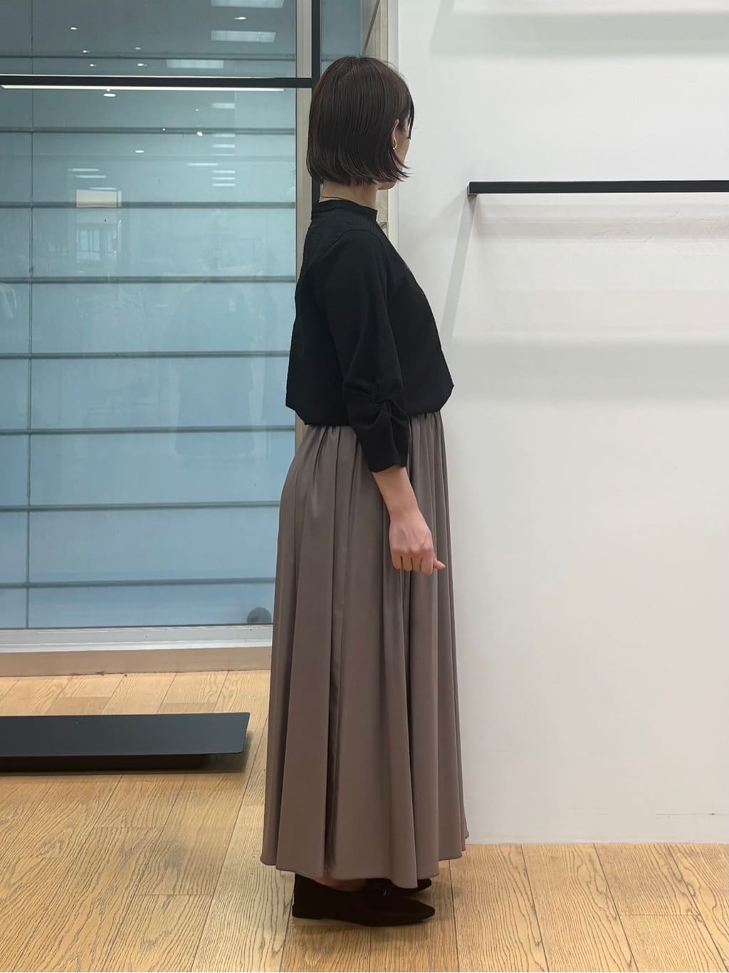 asamiさんの「INDIVI｜【UVケア／吸汗速乾】スリーブデザインブラウス」を使ったコーディネート