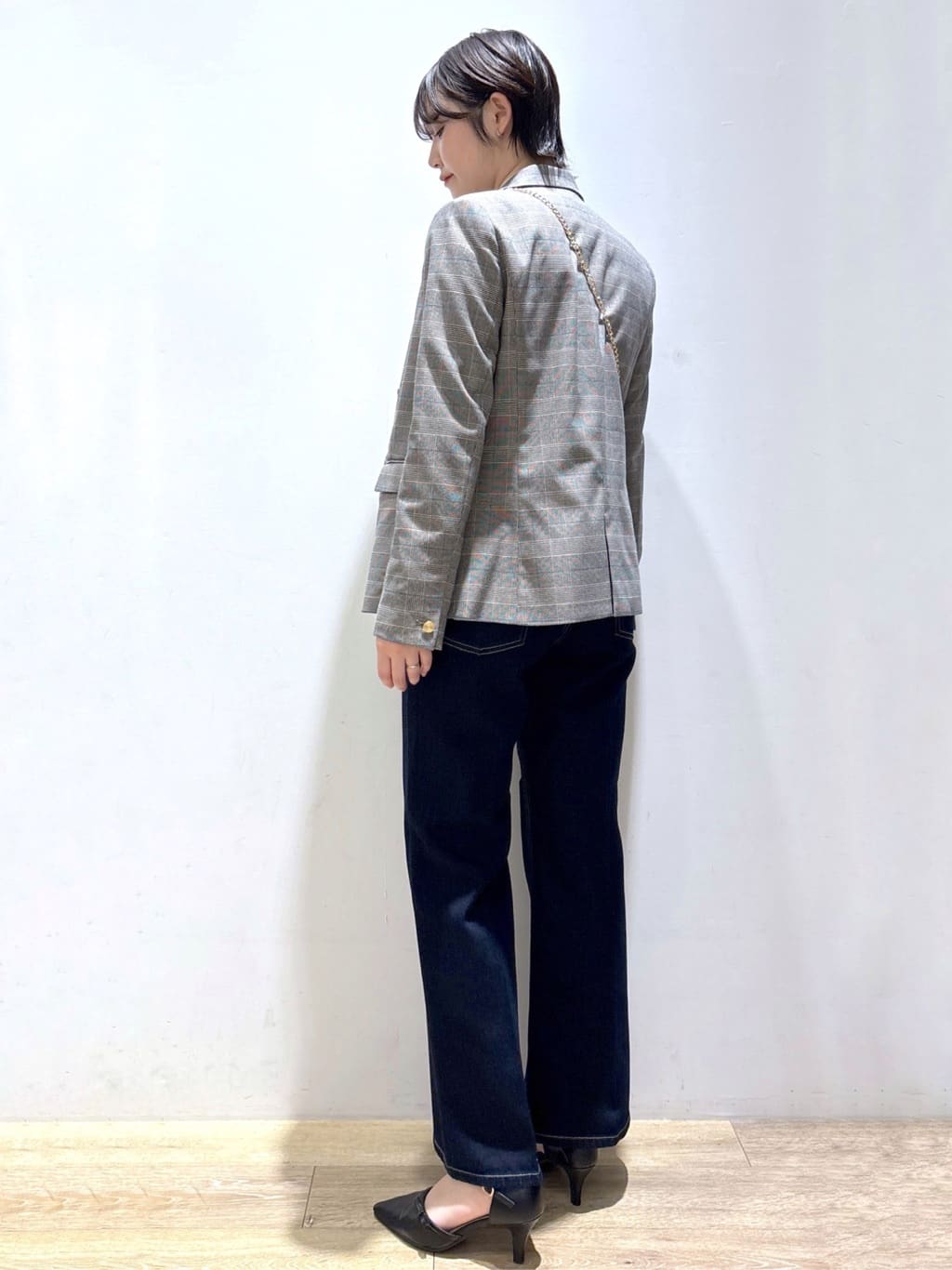mizukiさんの「index｜アシンメトリーレイヤードボウタイブラウス【洗濯機OK／イージーアイロン／防シワ】《XS～3L》」を使ったコーディネート