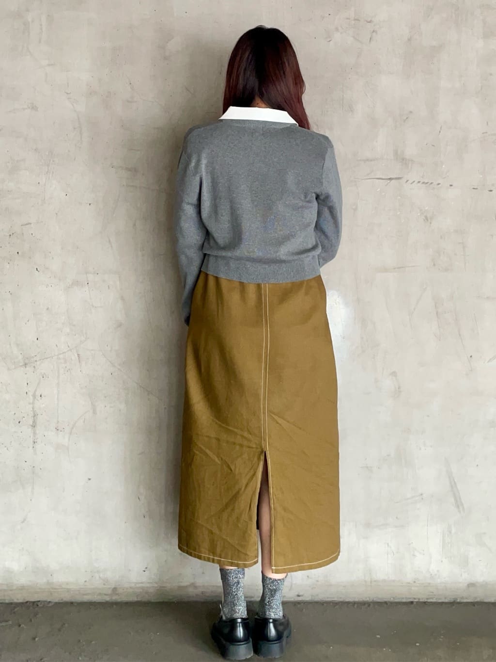 sskさんの「OPAQUE.CLIP｜バンドカラーフリルブラウス【洗濯機OK／イージーアイロン／防シワ】」を使ったコーディネート