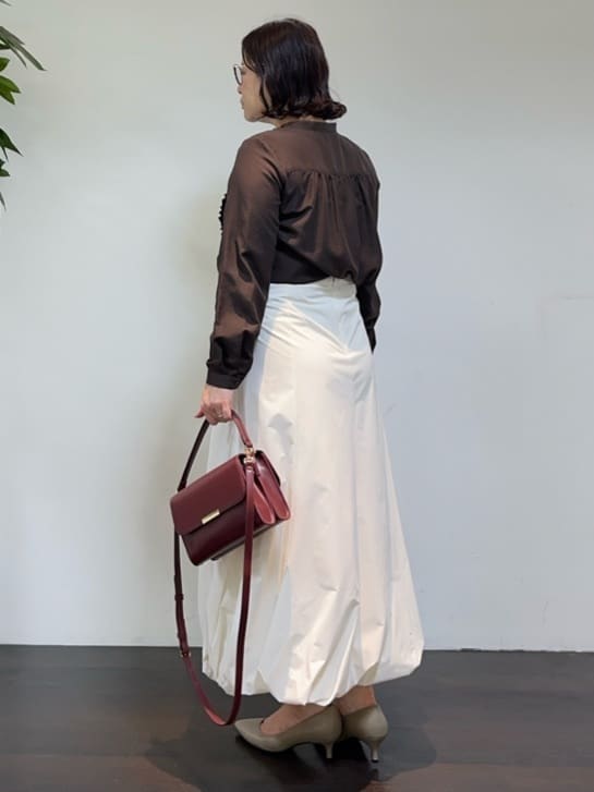 Asamiさんの「UNTITLED｜【アンサンブル可/薄手】ベーシッククルーネックカーディガン」を使ったコーディネート