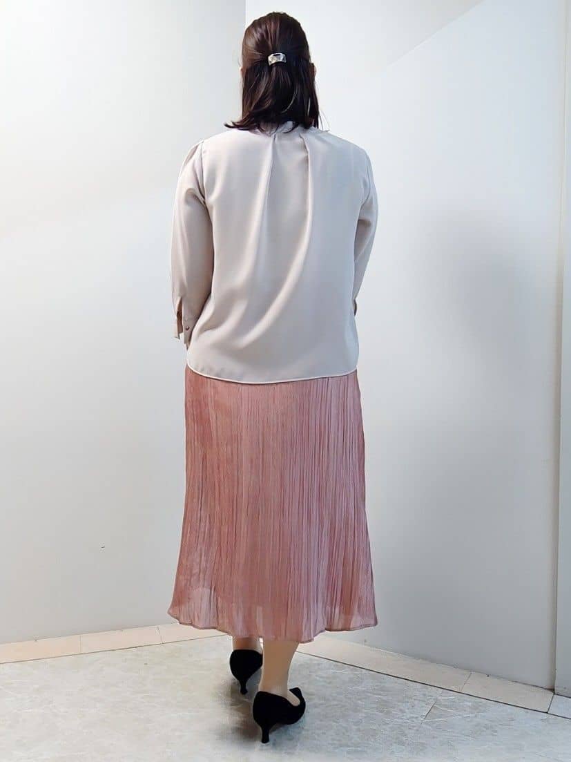 エリさんの「Reflect｜【パンツにもスカートにも合わせやすい◎】ライティブルゾン」を使ったコーディネート