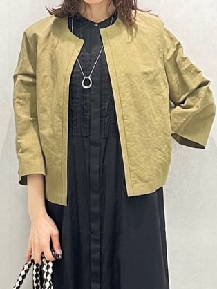 Miwaさんの「UNTITLED｜フープトップネックレス」を使ったコーディネート