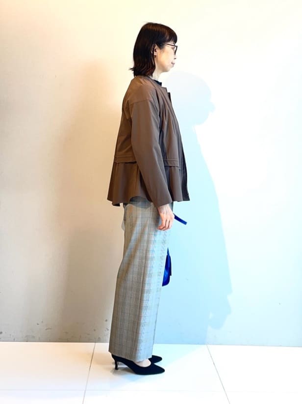 murayamaさんの「INDIVI｜【UVケア／吸汗速乾】スリーブデザインブラウス」を使ったコーディネート