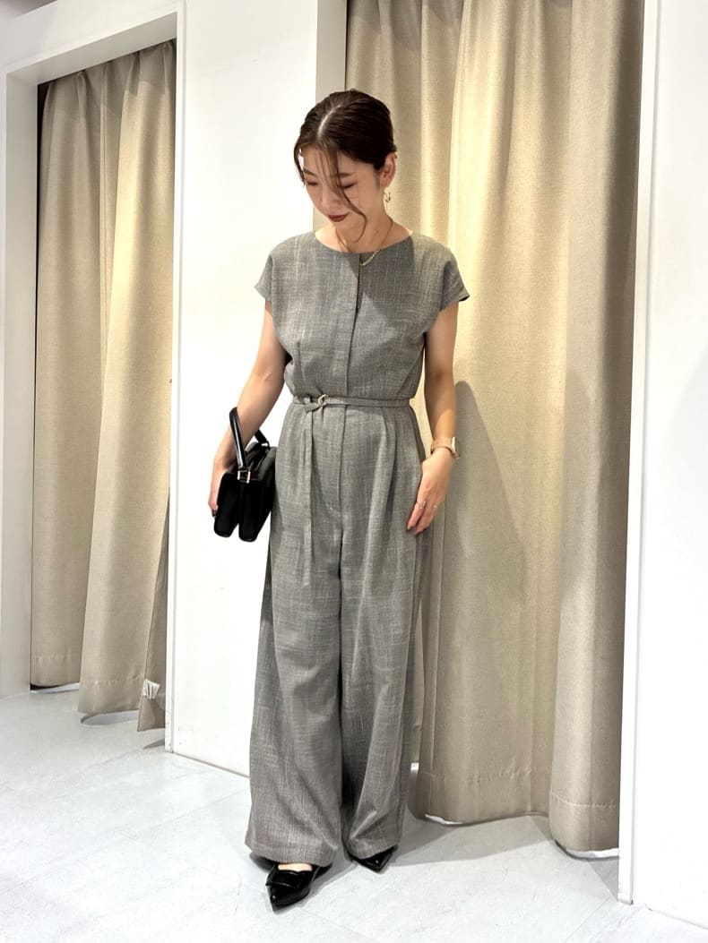 Rinさんの「UNTITLED｜【接触冷感/オールインワン/洗える】梳毛調合繊コンビネゾン」を使ったコーディネート