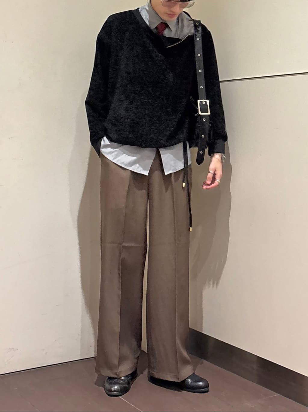 Nさんの「tk.TAKEO KIKUCHI｜ワイドストレートパンツ」を使ったコーディネート