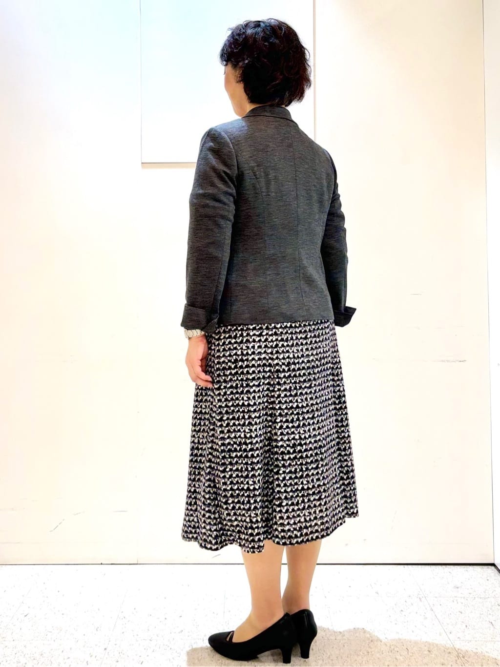 ヤスコさんの「Reflect｜【SS-4Lサイズ】匠ジャケット／ベーシックテーラード／WEB先行カラーあり」を使ったコーディネート