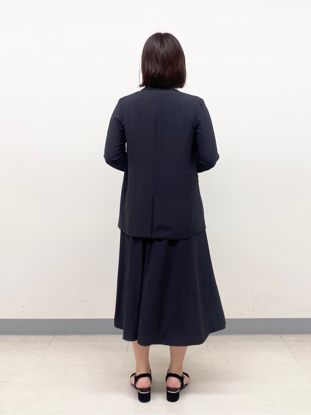 YUKARIさんの「INDIVI｜【軽く羽織れる！】ダブルジャケット」を使ったコーディネート