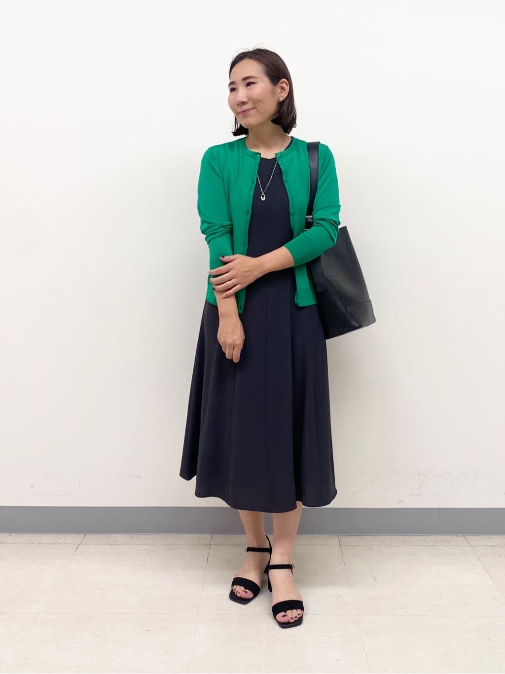 YUKARIさんの「INDIVI｜【軽く羽織れる！】ダブルジャケット」を使ったコーディネート