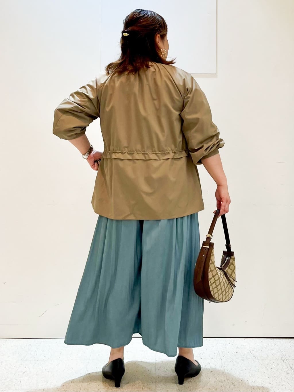 kimmyさんの「Reflect｜【パンツにもスカートにも合わせやすい◎】ライティブルゾン」を使ったコーディネート