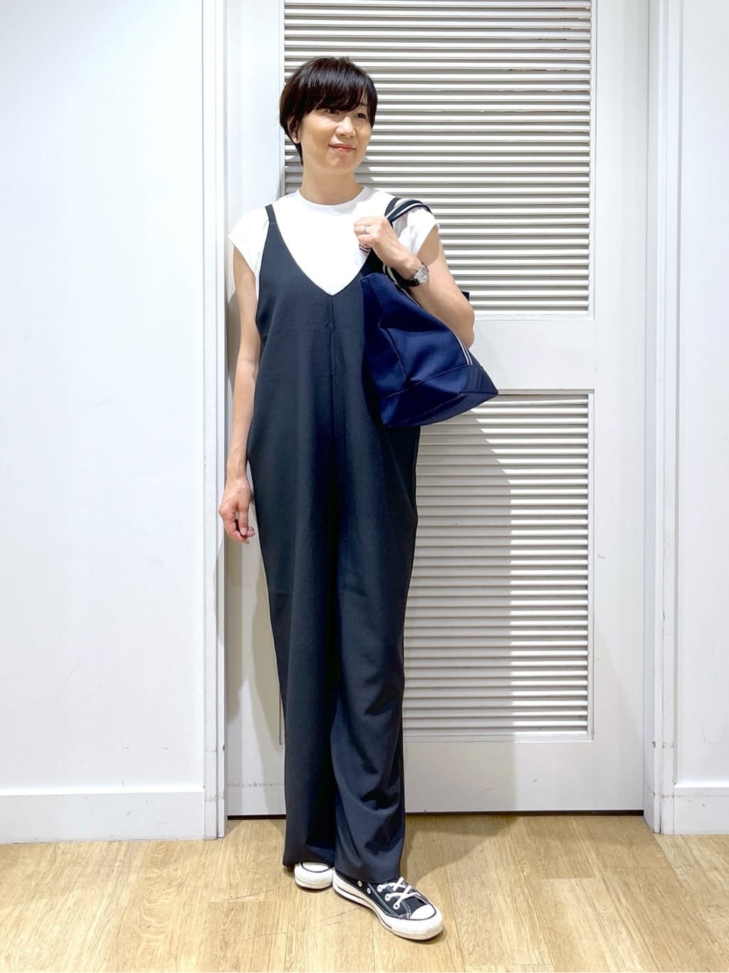Miyazakiさんの「Dessin｜【洗える】ストレッチオールインワン」を使ったコーディネート