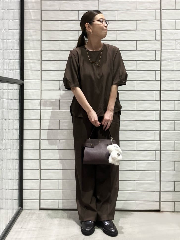 KAOさんの「OPAQUE.CLIP｜リネンライクダブルジャケット【洗える】」を使ったコーディネート