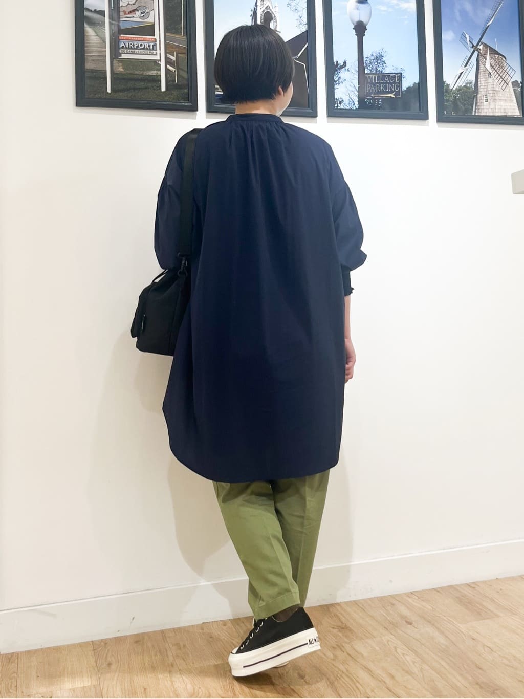 Asukaさんの「Dessin｜【洗える】ラグランスリーブチュニックシャツ」を使ったコーディネート