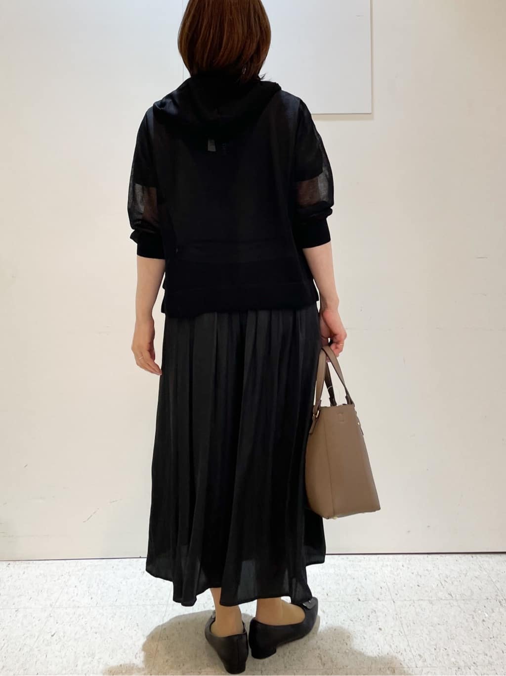 めいさんの「Reflect｜【ウエストゴム仕様／長く着られる◎】スカーチョパンツ」を使ったコーディネート