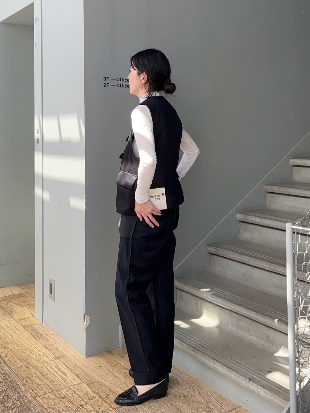 神野（jinno）さんの「TAKEO KIKUCHI｜【Sサイズ～】多ポケットユーティリティべスト」を使ったコーディネート