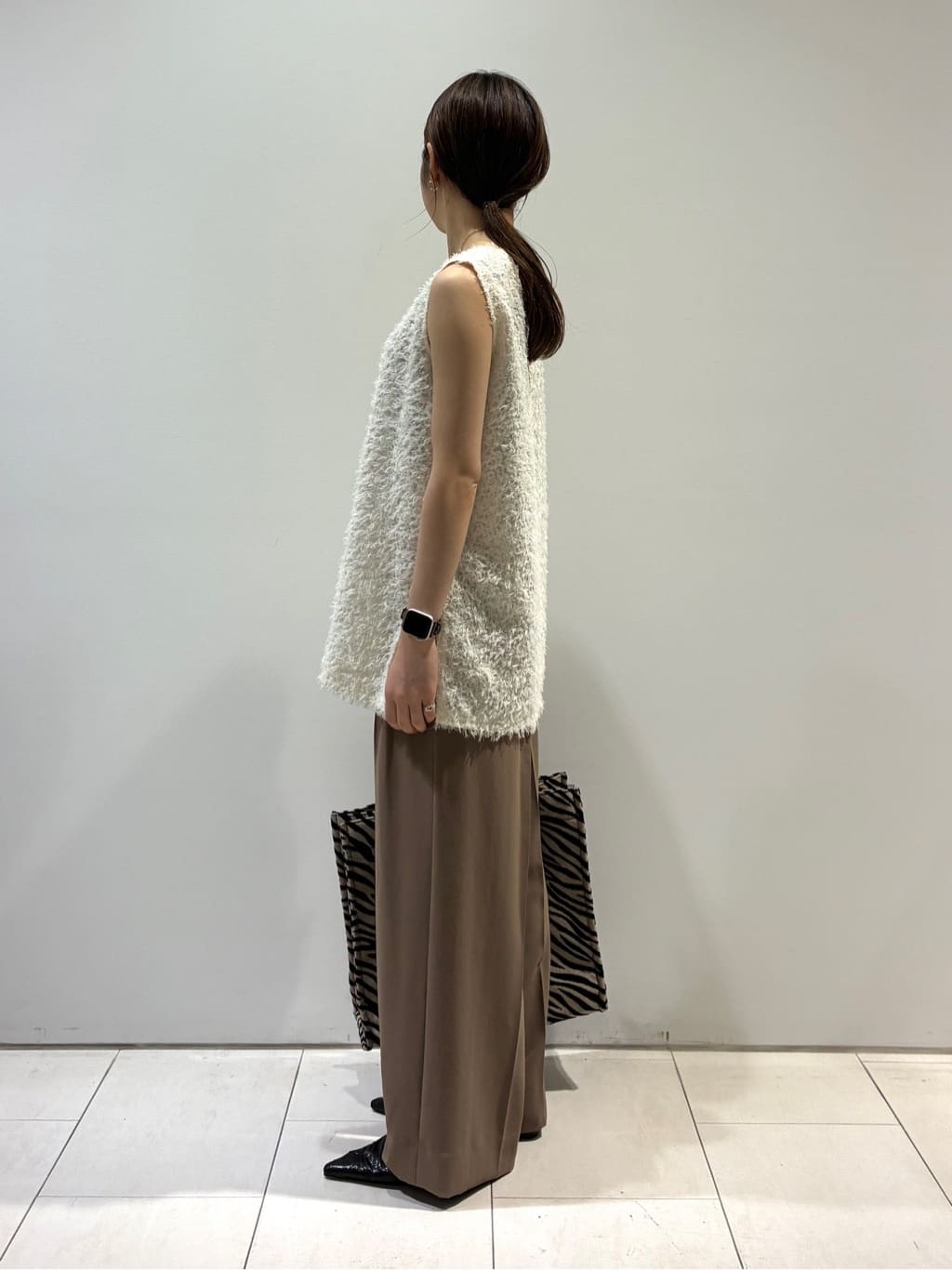 KAOさんの「INDIVI｜【軽く羽織れる！】ダブルジャケット」を使ったコーディネート