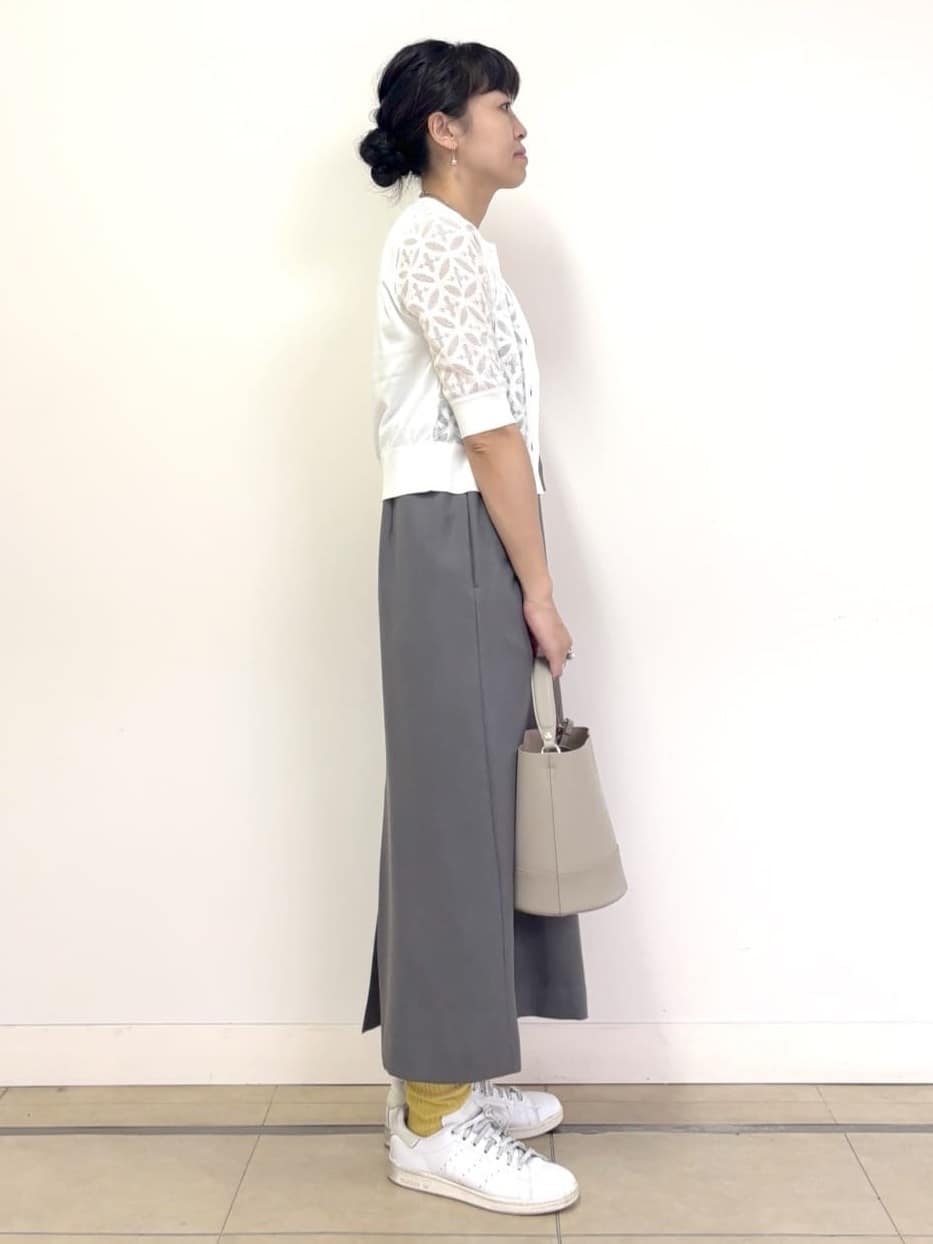 Harukaさんの「DRESSTERIOR｜◆【美人百花/モデル美香着用】コンフォートアイラインキャミワンピース」を使ったコーディネート