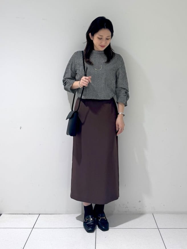 そんさんの「INDIVI｜【UVケア／吸汗速乾】スリーブデザインブラウス」を使ったコーディネート