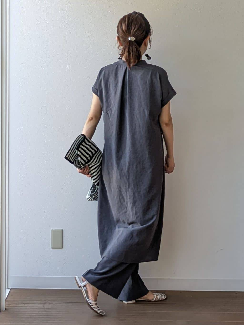 なみきさんの「UNTITLED｜【UV/はっ水】リラククールワンピース」を使ったコーディネート