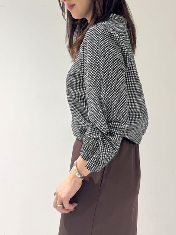 そんさんの「INDIVI｜【UVケア／吸汗速乾】スリーブデザインブラウス」を使ったコーディネート