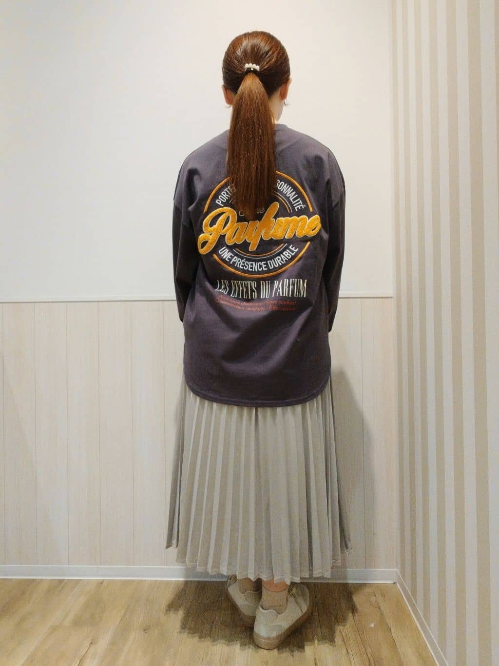 mさんの「SHOO･LA･RUE｜グラフィックアソート BIGロンT」を使ったコーディネート