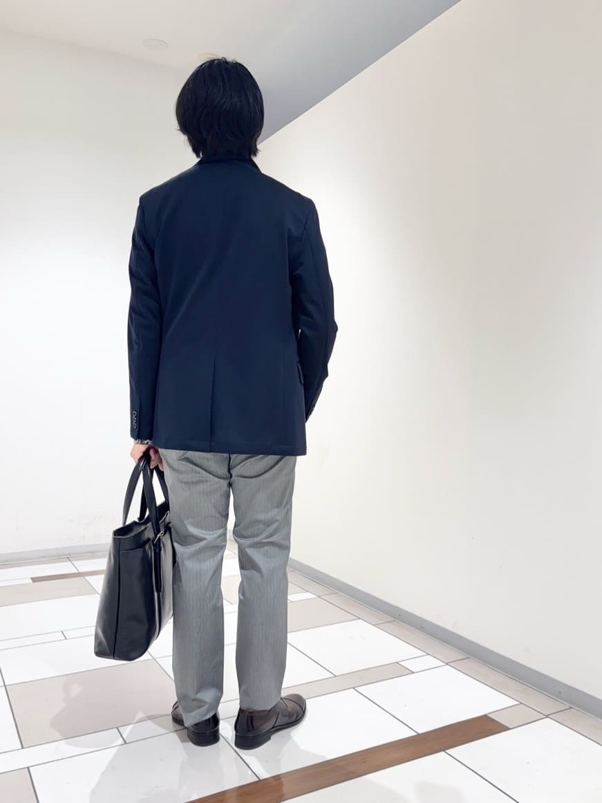 及川さんの「TAKEO KIKUCHI｜ピンジャージ 千鳥 ジャケット」を使ったコーディネート