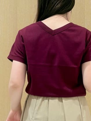 CHISATOさんの「UNTITLED｜【洗える/前後2WAY】ネックプルオーバーニット」を使ったコーディネート