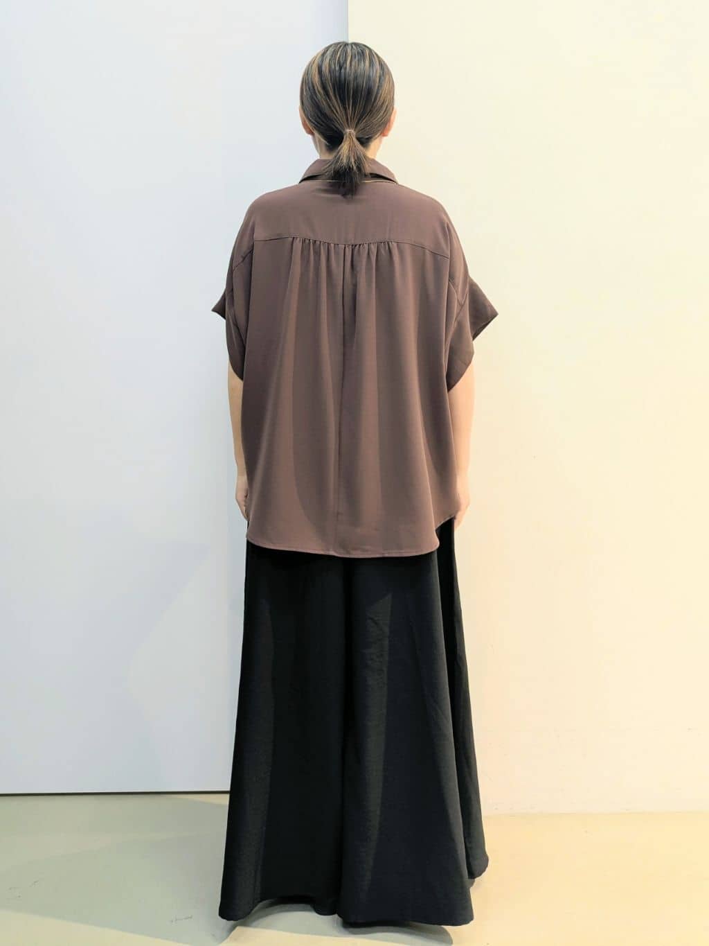 kotoさんの「THE SHOP TK｜【インしなくても決まる】スキッパーシャツ/接触冷感/防シワ/速乾」を使ったコーディネート
