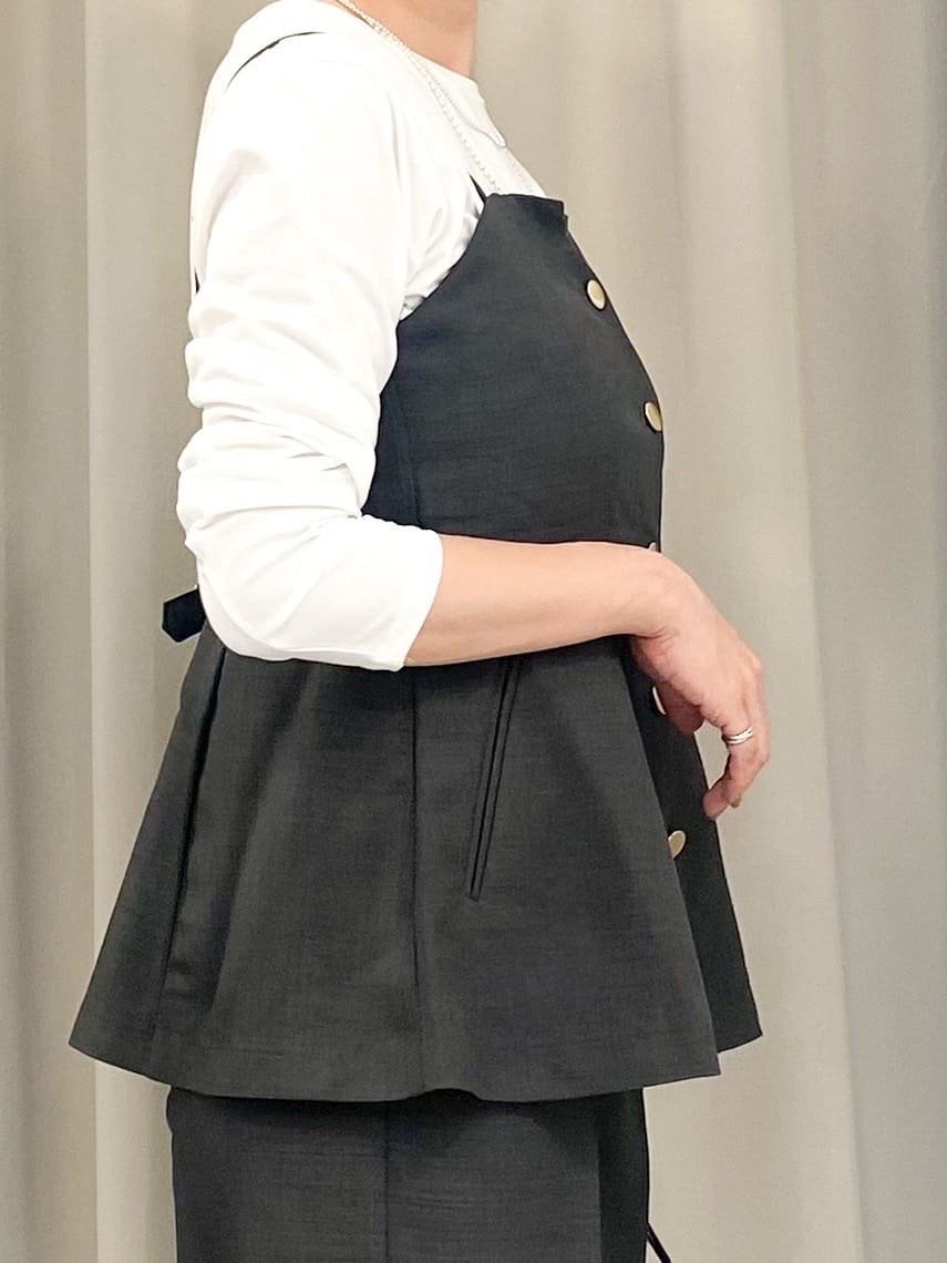eguchiさんの「grove｜【カセット服】主役級キャミビスチェ」を使ったコーディネート